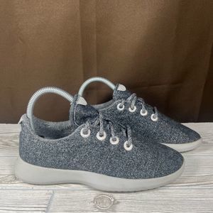 Allbirds Gray Womens Tree Runners Merino Wool Shoe Size 7
